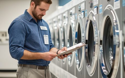 doragon2445 A laundromat interior with rows of large Electrolux 39629e5a fcc3 46c4 bc66 369e01bcc034