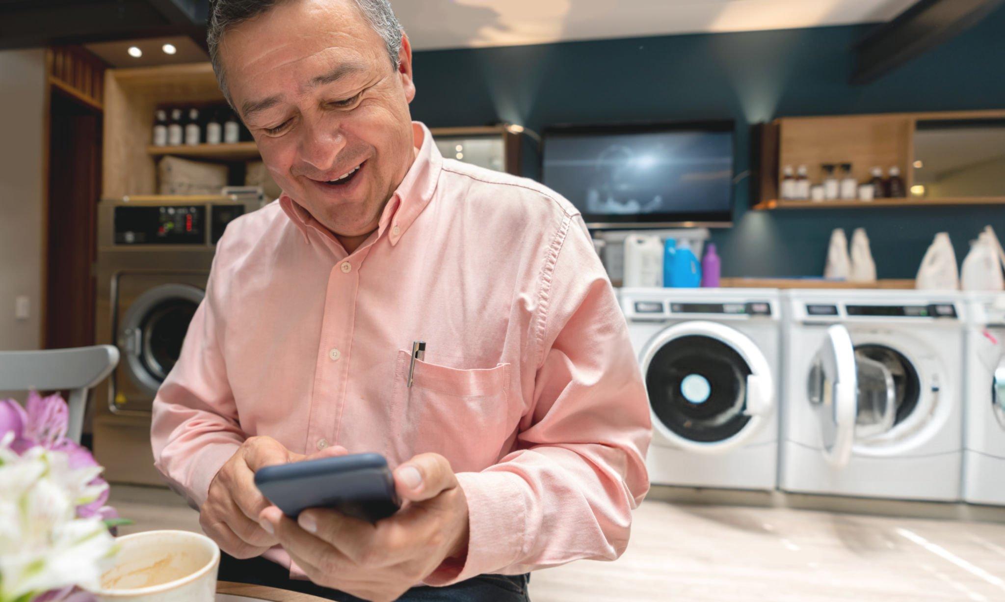 social media for laundromats