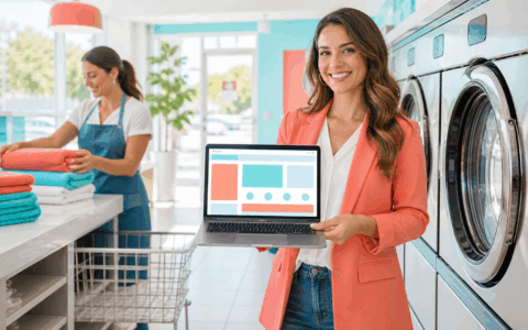 Leveraging Laundromat Website Design before Running Social Ads